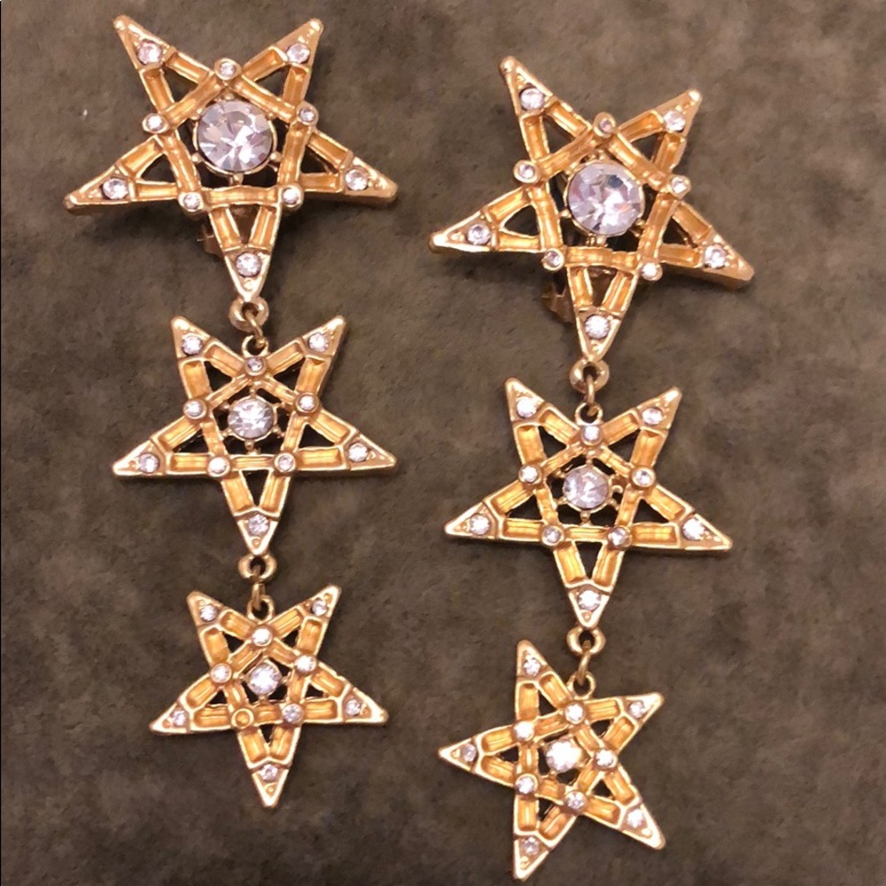 1980’s Vintage clip earrings